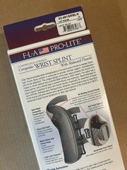 FLA Orthopedics Pro Lite Professional Grade Composite Wrist Splint S Left Hand
