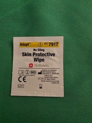 Hollister 7917 Adapt No Sting Protective Wipe CT/93 ~Medline Sureprep 17 INDIV