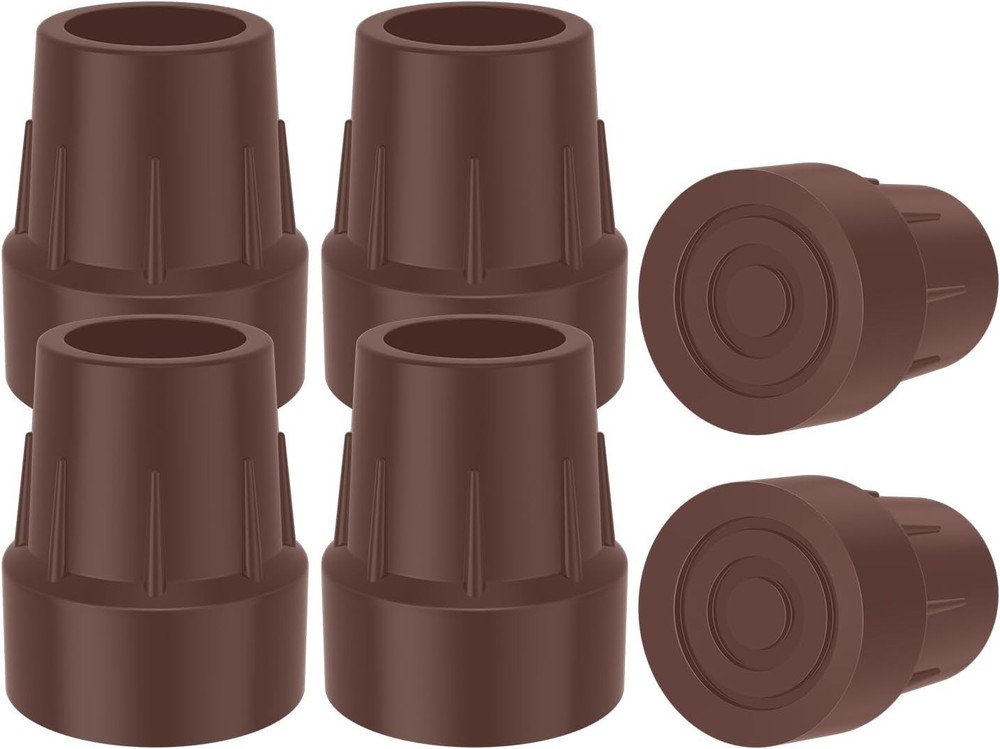 Walking Cane Tips 1″, 6pcs Heavy Duty 1 Inch Crutch Tips -Replacement Rubber …