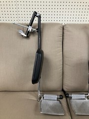 ELEVATING LEGRESTS FOR MERITS OR HOVEROUND POWER WHEELCHAIR 3 1/2 SPACING
