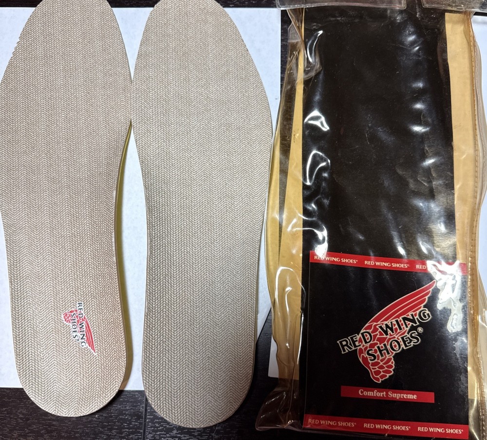 Red Wing Comfort Supreme Insoles 11-12 New Old Stock 96339 Vintage Work Boot