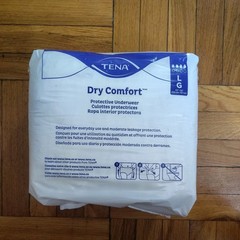 Tena Dry Comfort Protective Underwear Size LARGE 45”-58”