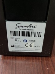 Saunder Cervical Traction w/ Pump & Deluxe Carrying Bag