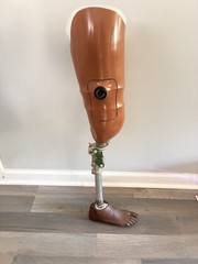 Prosthetic Leg Above Knee RIGHT ST&G Knee BULLDOG 125kg Foot 23R