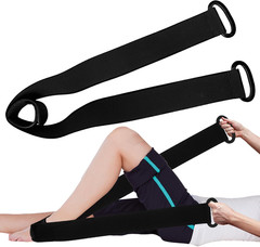Knee Replacement Recovery Aids Kit – Leg Lifter Strap Elastic Exercise Bands for