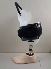 Transtibial Prosthetic Leg Assembly Left Flo Tech O & P APC Coupling Sz 10 Foot