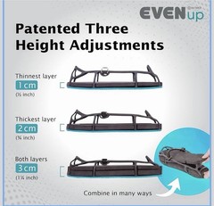 EVEN-Up Shoe Lift, OPED Adjustable Leveler Balancer Medium M 8.5-10.5 W 9-11 New