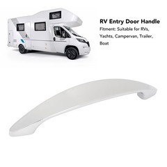 RV Door Grab Bar Assist Handle Anti Slip Zinc Alloy High Stability Enhanced OODP