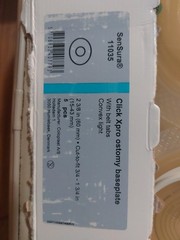 Qty 20 Coloplast SenSura Click Xpro Ostomy Baseplate Belt Tabs 11035 Cut To Fit