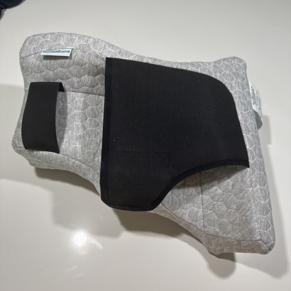 Official Shoulder Sleeper Pillow for Recovery and Comfort, Large, Right Arm
