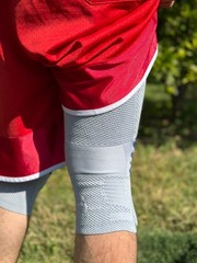 Bauerfeind GenuTrain A3 Size 4 Right Advanced Knee Joint Brace Support Patella