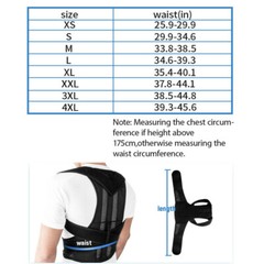 Bad Posture Corrector Back Shoulder Support Spinal Correct Brace Belt Men Women