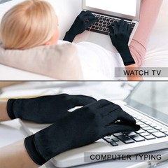 S / M / L / XL Copper Compression Gloves Fit Arthritis Hand Support Pain Relief