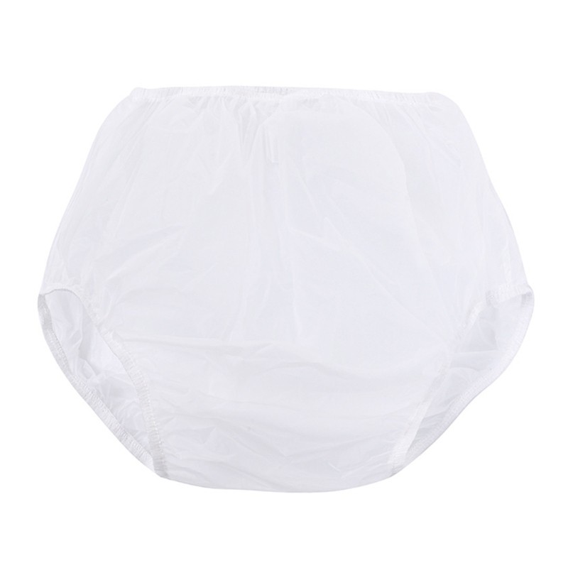 Water Resistant Adult Diaper Cover Incontinence Underwear Leakproof Plastic Pant