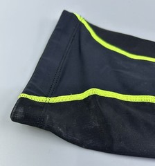DonJoy Performance Knee Brace Short Undersleeve Size Small Black Slime Green