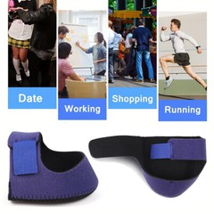 1 Pair Plantar Fasciitis Heel Cups Protectors Arch Wrap Support Foot Pain Relief