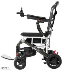 Pride Mobility Jazzy Carbon ULTRA Lightweight Folding Powerchair in White Color