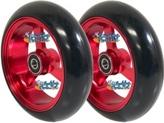 5″ X 1 .40″ Front Caster Wheels With Color Rims. Sold as Pair