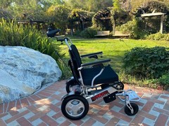 RANGER D09 NEW ATTENDANT & CAREGIVER OPERATED FOLDING MOTORIZED WHEELCHAIR