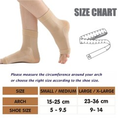 3 Pairs Toeless Socks For Women and Men, Soothe Relief Compression Socks