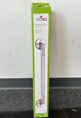 Nova Heavy Duty Wall-Mounted Grab Bar 18″ CHROME New