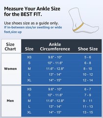 Slim-Fit Ankle Brace for Sprains, Quick Lace-Up Support, Cool Air Fabric Stabili
