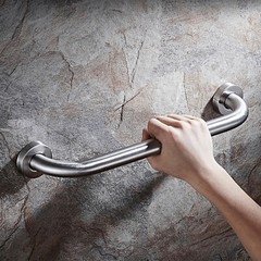 2 Pack Stainless Steel Shower Grab Bar Bathroom Safety Shower Handle for Elderly