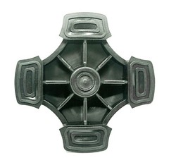 RMS Cane Tip/Self Standing Quad Base Replacement for Most Walking Canes-4 Prong