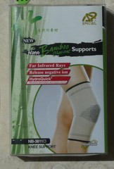 KNEE SUPPORT BRACE S,M,L,XL Tennis/Golf/Sports NanoBamboo LatexFree
