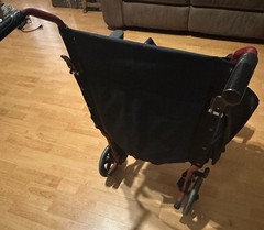 Folding Transport Wheelchair Lightweight Mobility