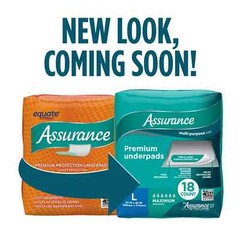 54 Count (3×18) Assurance Max Absorbency Unisex Premium Underpad Size L 23 x 36″