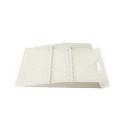 Shed Ramp 1500lb Capacity for Riding Mower 23″ x 31″ Heavy Duty Ramp Punch Plate