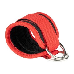 Gym Ankle Straps with Double D-ring, Adjustable Neoprene Padded Cuffs for Leg Tr