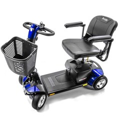 NEW Pride Go-Go Sport S74 Travel Electric Mobility Scooter + ACCESSORY BUNDLE