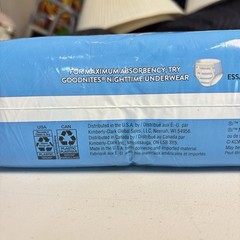 GoodNites Disposable Absorbent Inserts For Boys One Size Refill Pack 33 CT.