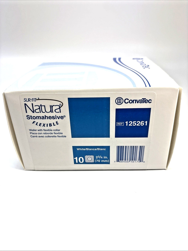 10 Convatec 125261 SUR-FIT® Natura® Stomahesive® Flexible Barrier Exp 2029