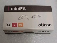 HEARING AID SPEAKER UNIT (Oticon) ~ MINIFIT ~ 85 db ~ Size 1 ~ RIGHT Side ~ BNIB