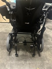 Quickie Tilt-in-Space Manual Wheelchair Reclining Headrest Armrest Pads Black