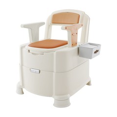 220lbs Capacity Portable Elderly Toilet, Bedside Commode, Disabled Commode Chair