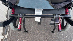 Quickie IRIS Tilt-In-Space Wheelchair Manual Transport JAY J3 Back & Cushion