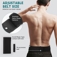Ostomy Belt Black – Stealth Colostomy Belt for Ostomy Bag, Ostomy Wrap, Ostom…