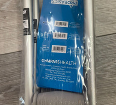 ProBasics Aluminum Crutches, Junior, Patient Height 4’6″ to 5’2″ New Sealed