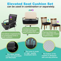 Fokon Gel Wheelchair Seat Cushionbed Sore Cushions For Butthemorrhoid