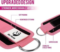 Adjustable Ankle Strap Set for Cable Machines – Glute & Leg Workouts