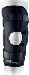 DonJoy Deluxe Hinged Knee Brace Drytex Open Popliteal Sleeve Medium