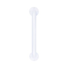 McKesson White Steel Wall Mounted Wall Grab Bar 24″ L 146-12024-3