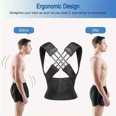 Adjustable Posture Corrector Back Brace | Full Spine Support for Men & Women