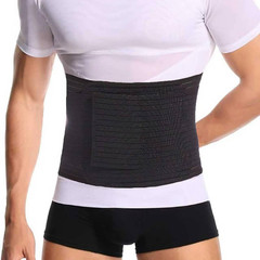 Men’S Abdominal Binder for Post Surgery,Compression Wrap Abdomen Waist Support B