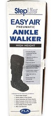 NEW – FLA Orthopedics StepLite Easy Air Pneumatic Ankle Walker Med High Height