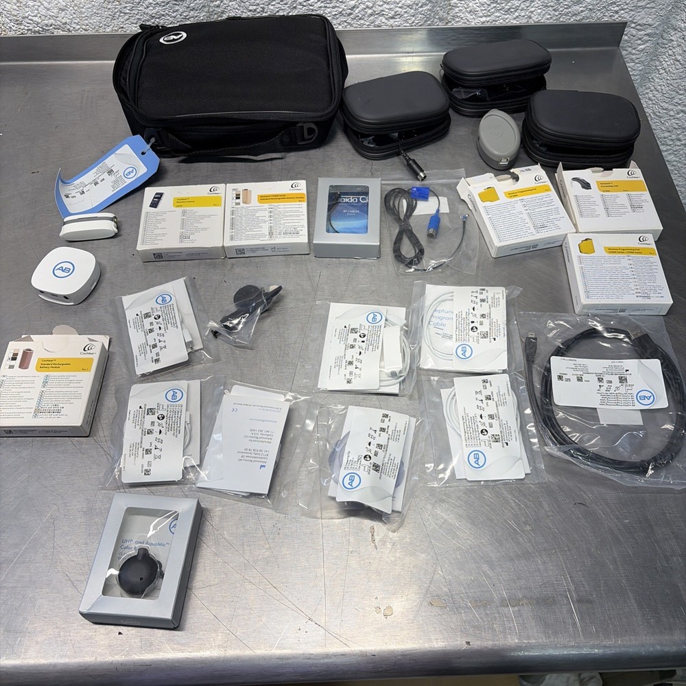 Cochlear AB Bundle Nucleus CP1000 Remote Battery Cable CP800